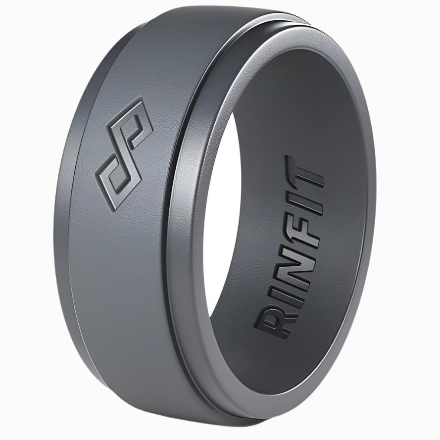 Silicone Ring for Men- Infinity Collection. US Design Patent