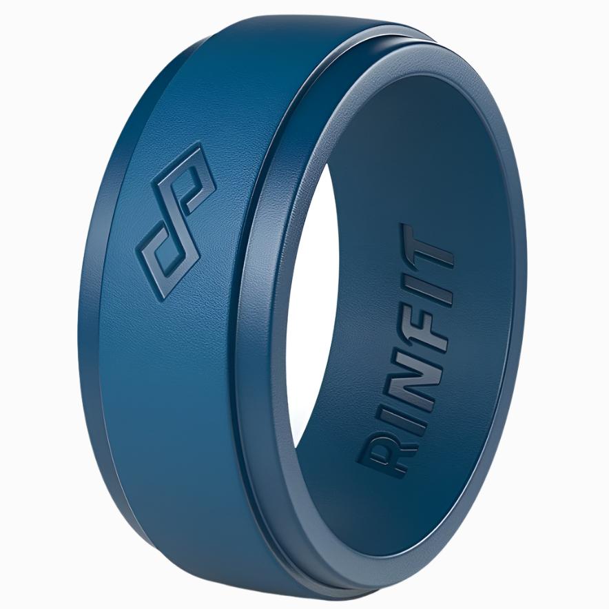 Silicone Ring for Men- Infinity Collection. US Design Patent